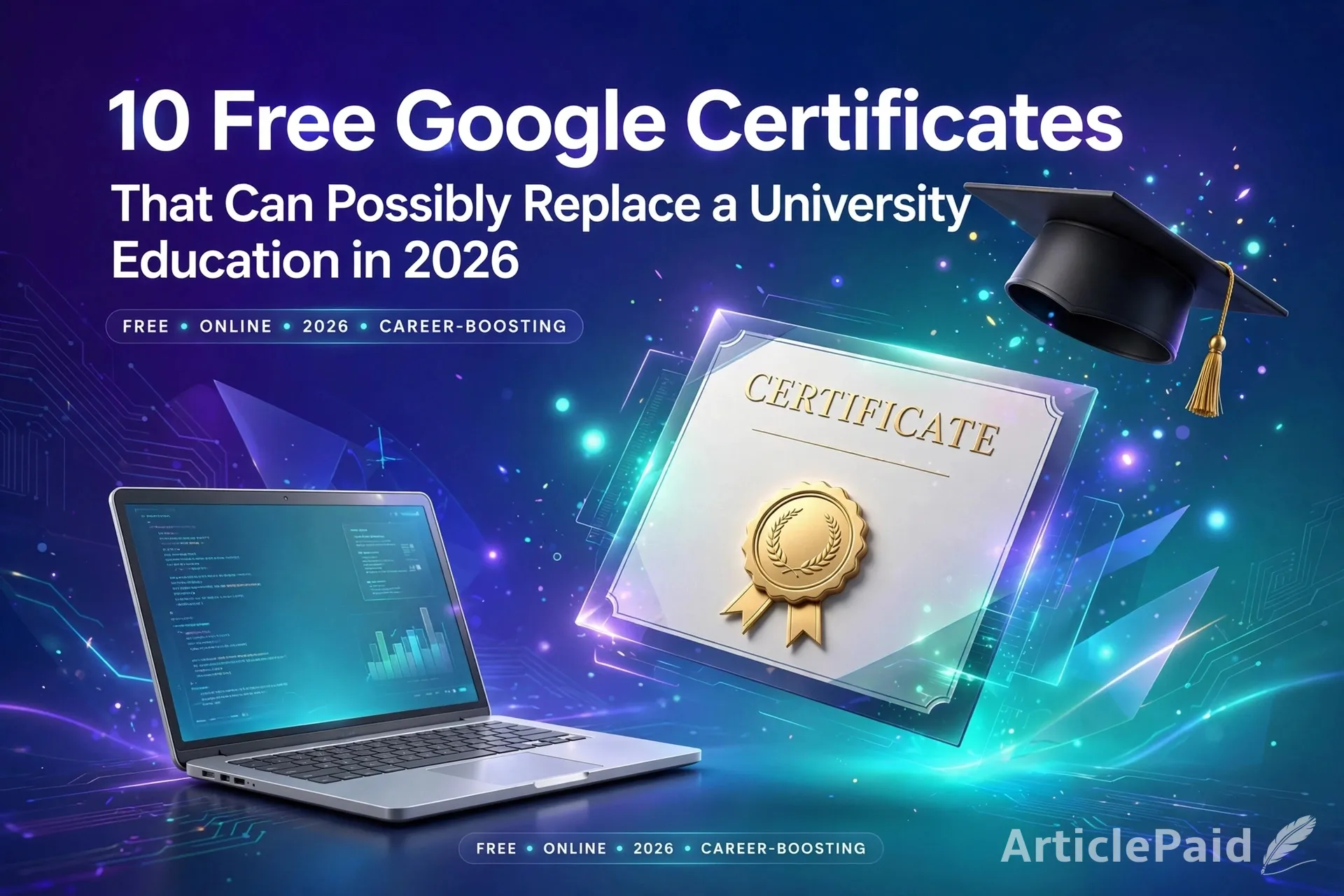 10 Free Google Certificates That Can Possibly Replace a University Education