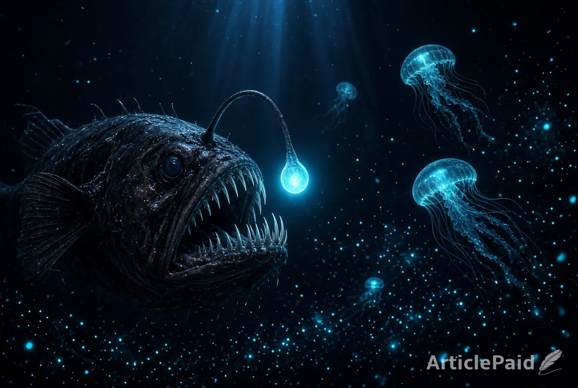 Deep-Sea Bioluminescence: The Hidden World of Living Light in the Abyss