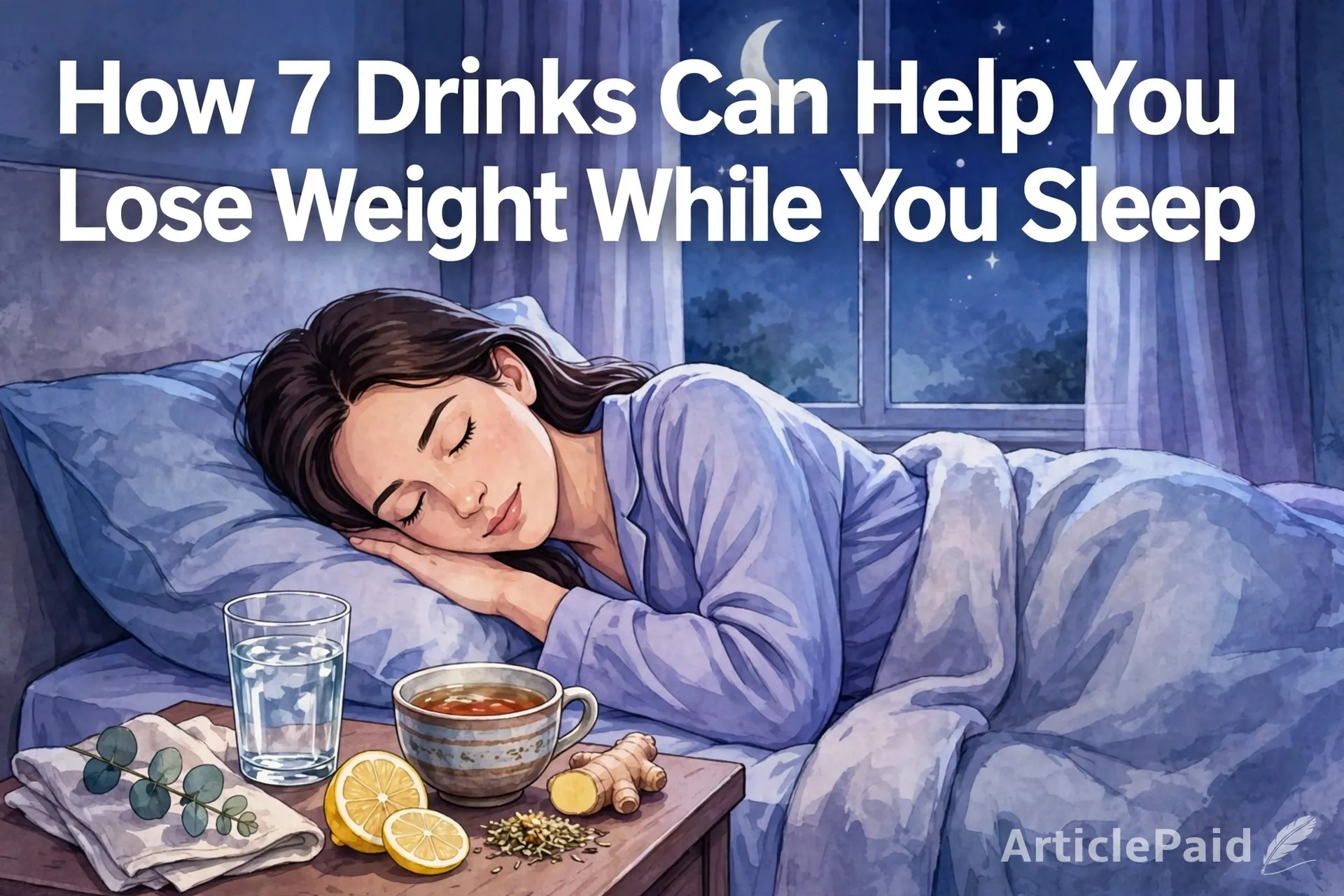 How 7 Drinks Can Help You Lose Weight While You Sleep