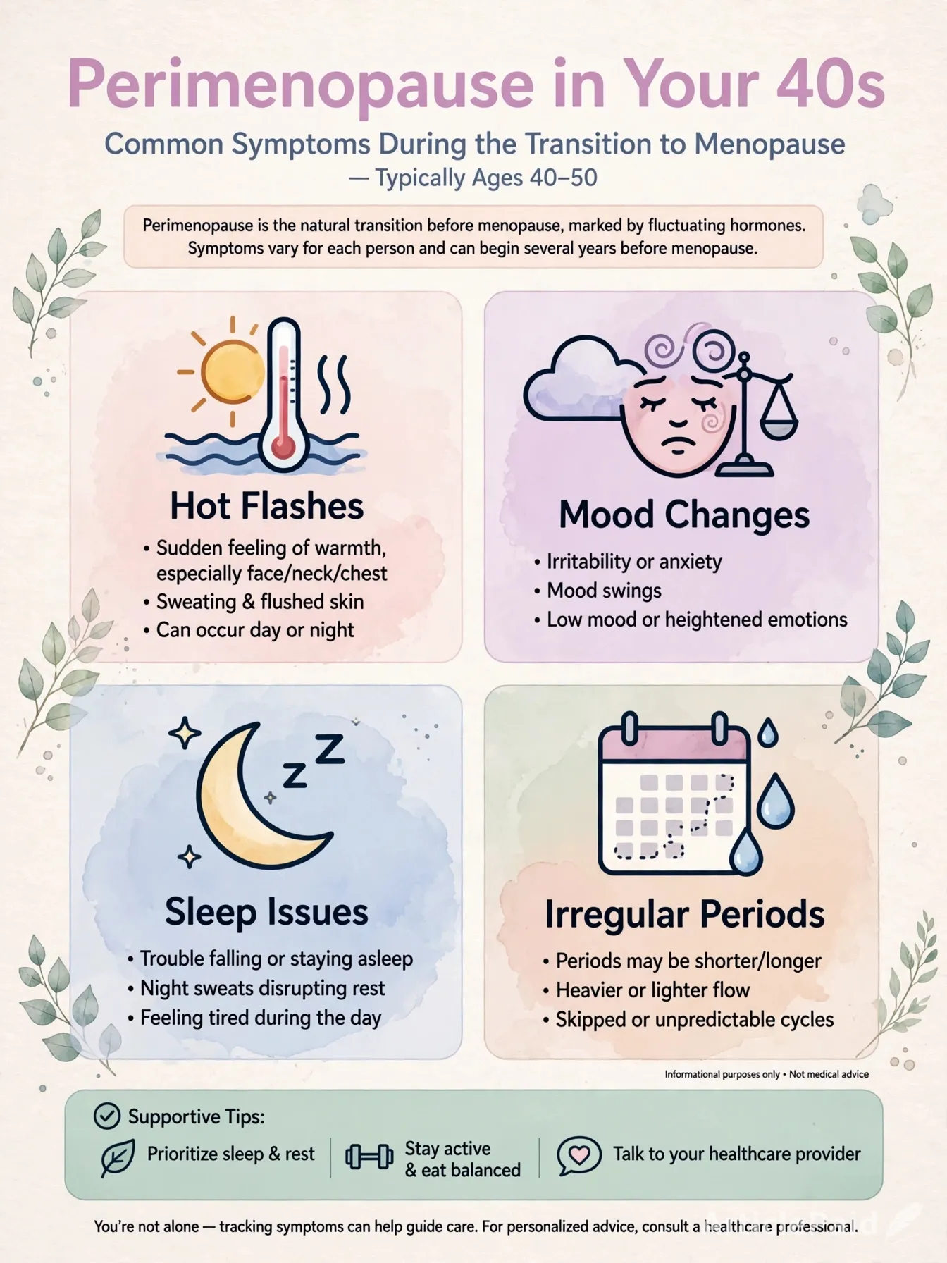 Perimenopause Symptoms: What Really Happens in Your 40s and How to Cope