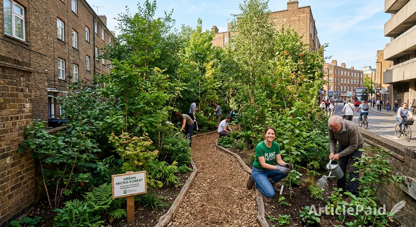 Urban Micro-Forests: How Tiny Green Pocket Parks Are Saving Modern Cities