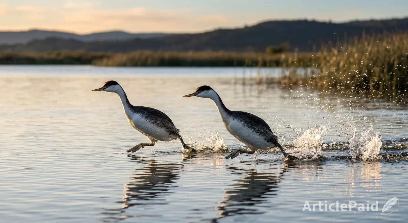 Walking on Water: How Nature’s Aquatic Avians Defy Physics