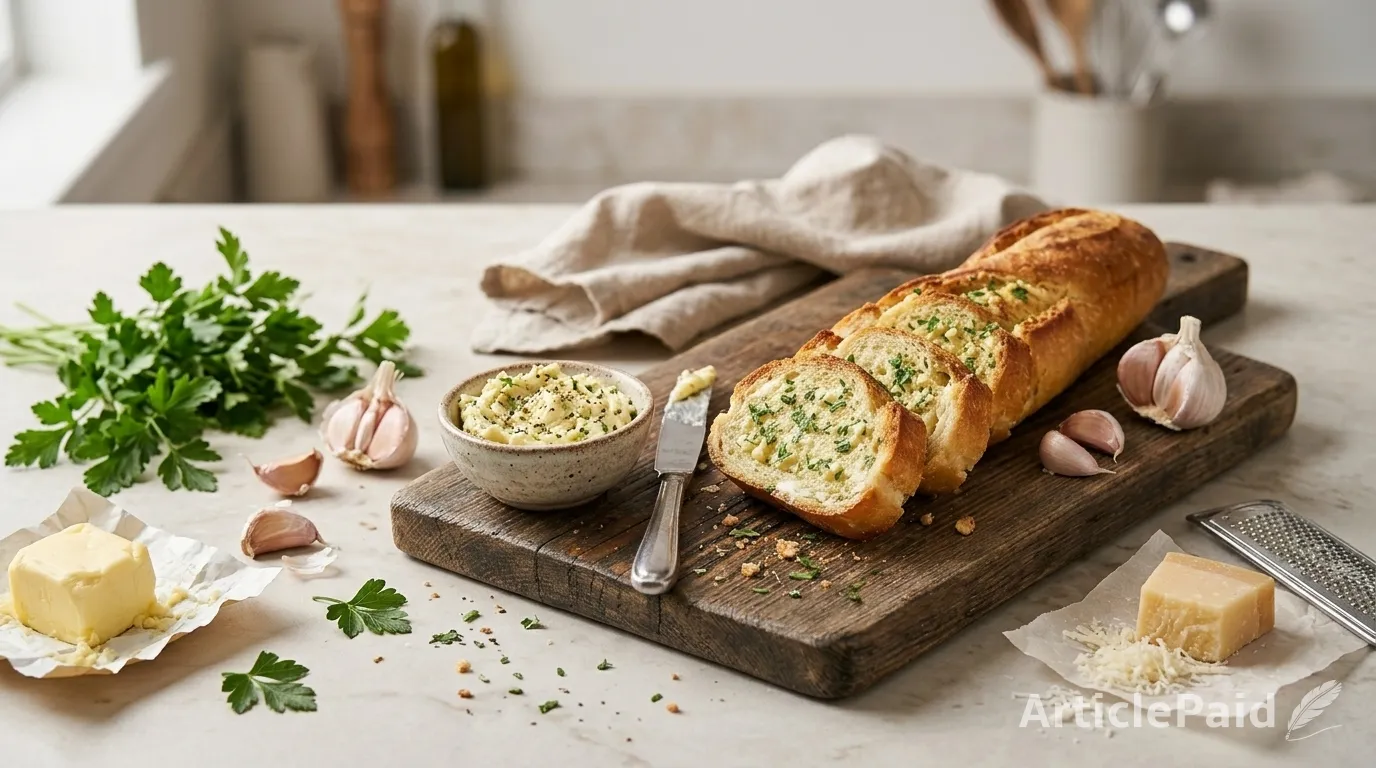 easy-homemade-garlic-bread-recipe-crispy-buttery