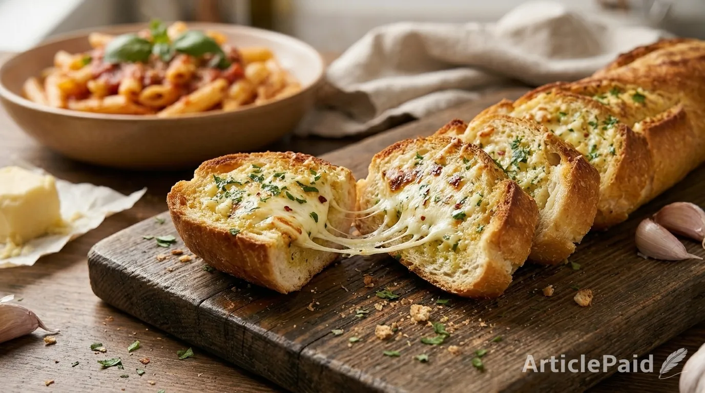 easy-homemade-garlic-bread-recipe-crispy-buttery