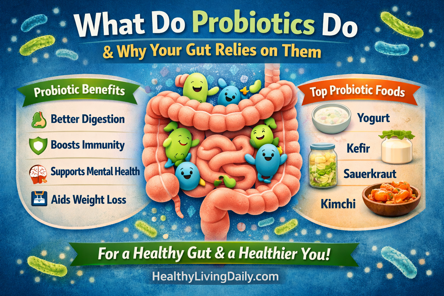 What Probiotics Do and Why Your Gut Relies on Them...