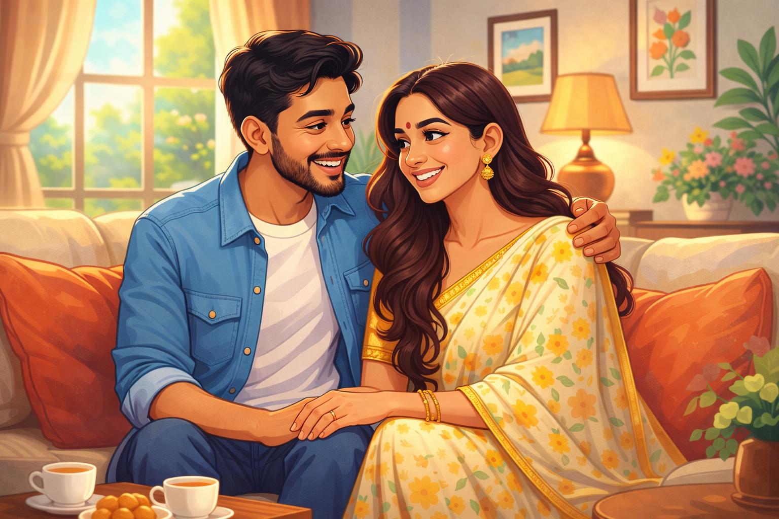 What should a husband and wife do to live a good life? https...