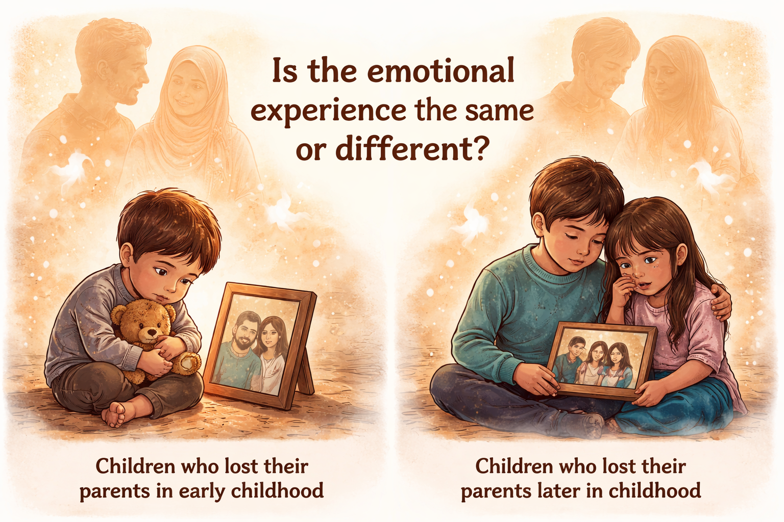 Is the emotional experience the same or different for childr...