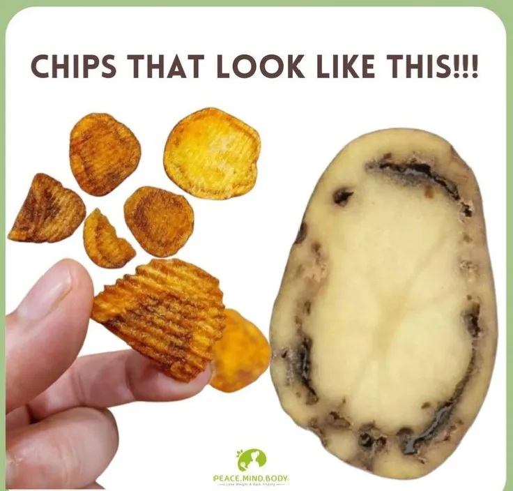 The chips that look like this,we eat it and say it is burnt,...