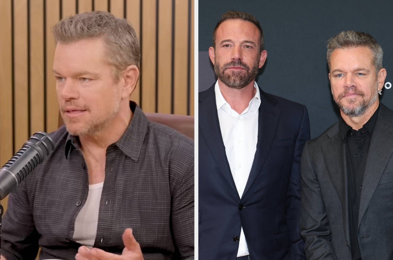 Matt Damon’s New Comments About Ben Affleck Have Sparked A C...