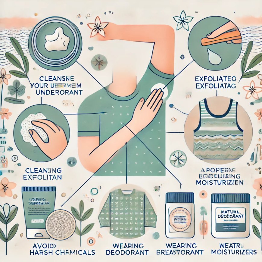 How focusing on your underarms goes past applying positively
