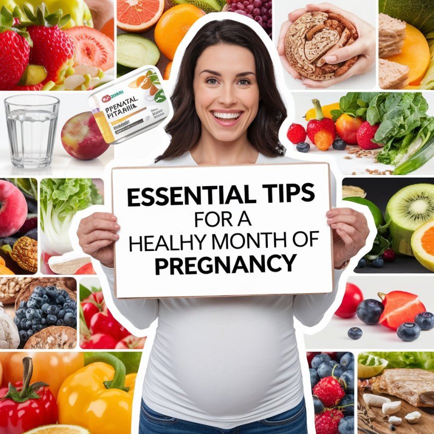 "10 Fundamental Tips for Cheerful First Month of pregnancy."