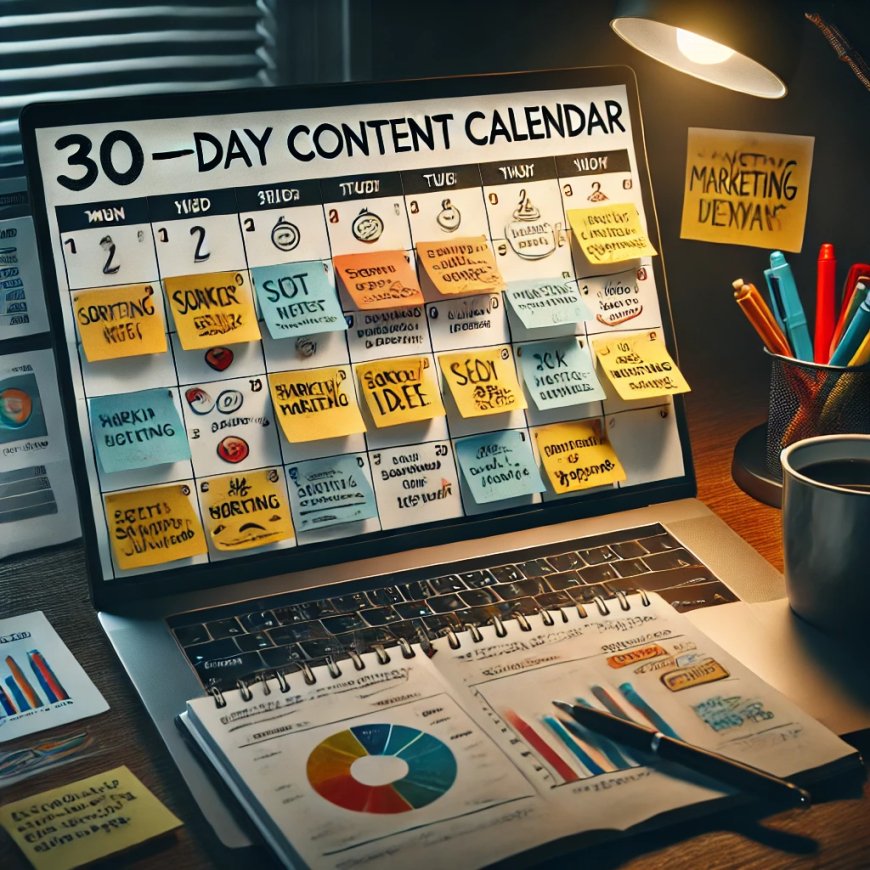 30-Day Content Schedule for a [Niche] Business: A Key Guide