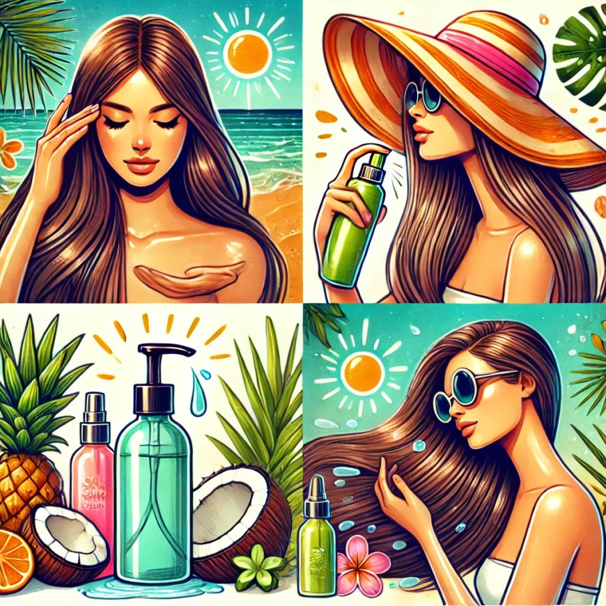 Summer Hair Care,Tips to Keep Your Locks Sound and Hydrated.