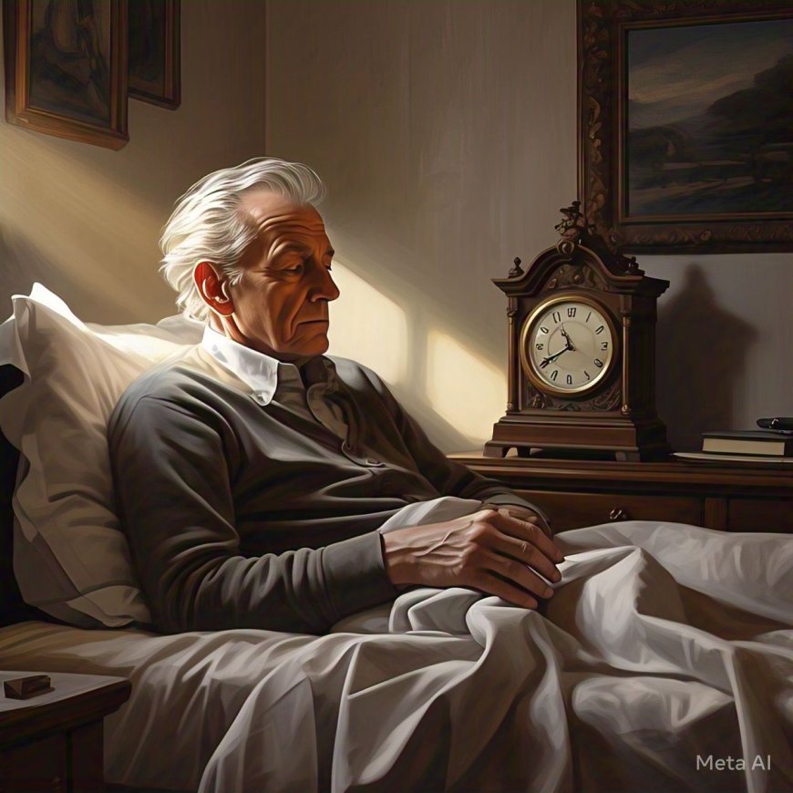 Sleep problems are a natural part of aging, but they do not