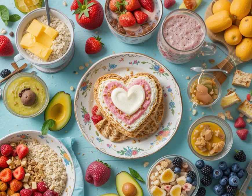 10 High-fiber Breakfast to support Heart Health
