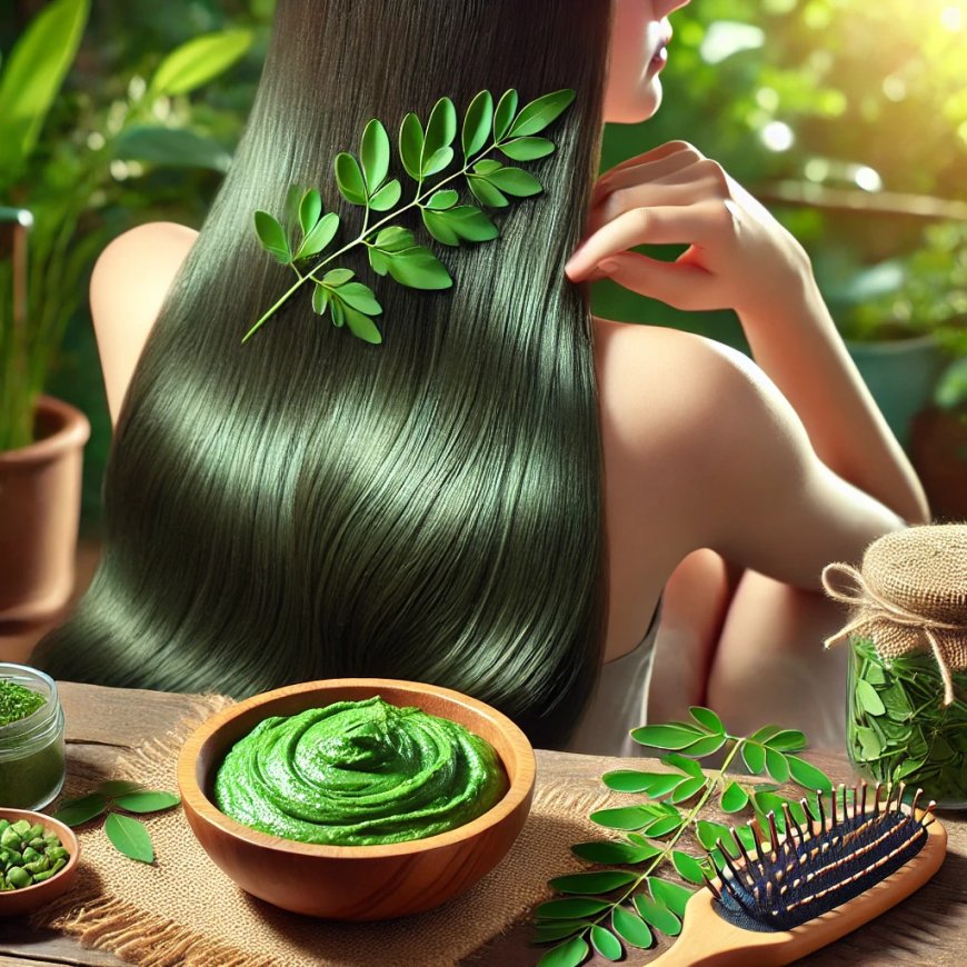How Use this Moringa Leaves Hair Mask to strengthen hair,