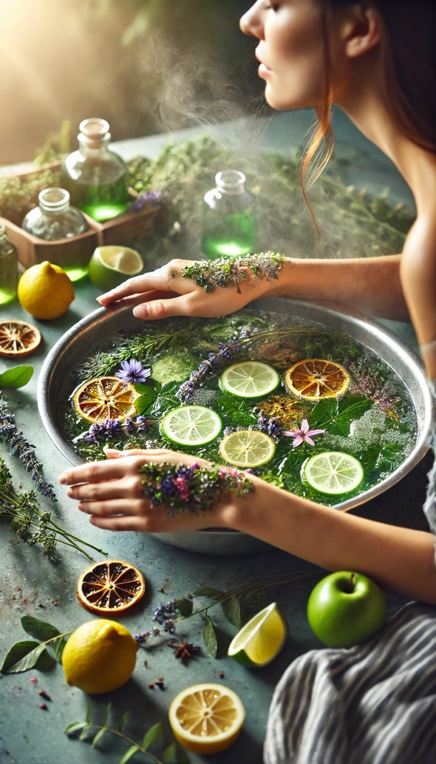 Effective Detox Bathing Water for Healthy Skin and Hair.