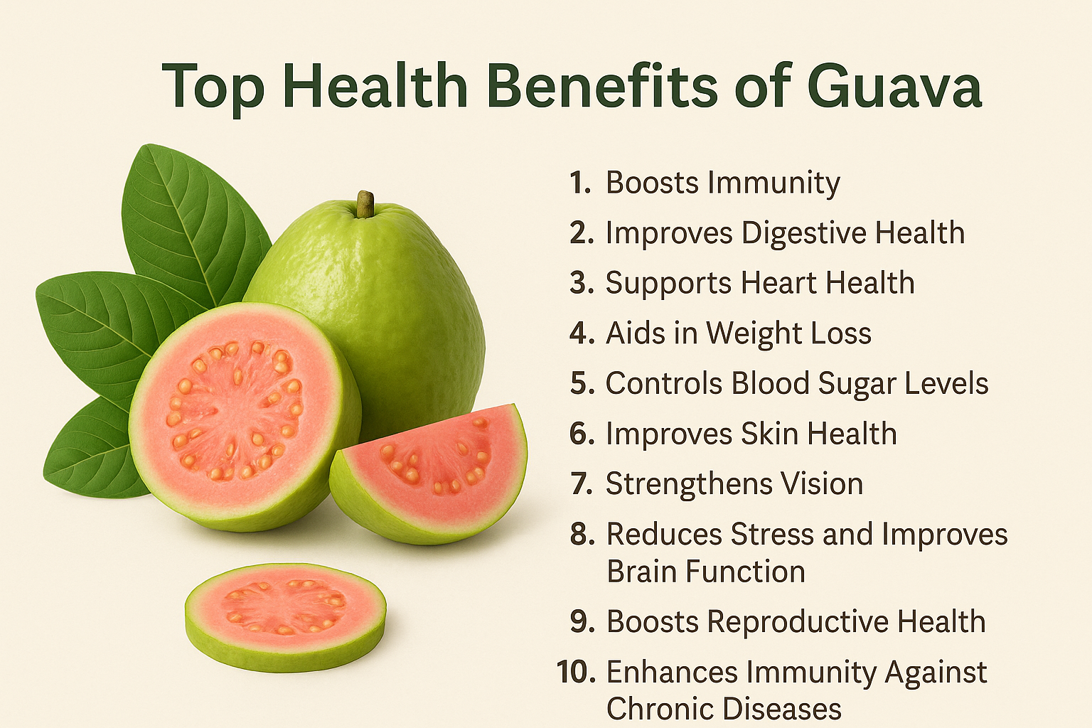 Top Guava Health Benefits: A Superfruit for Your Health.