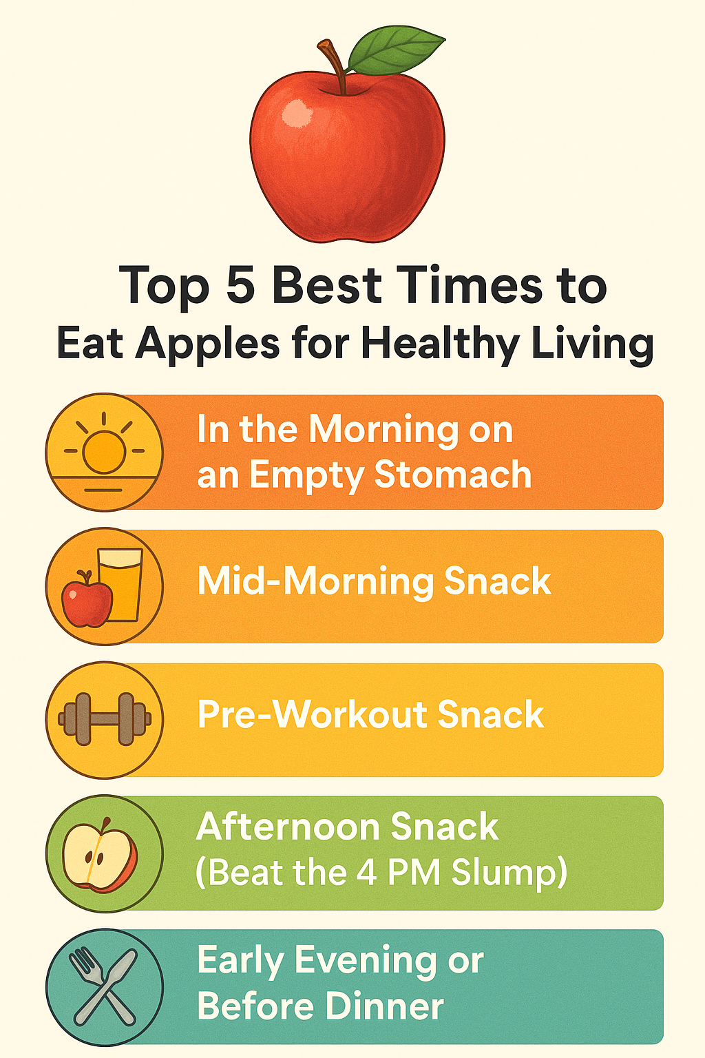 Apples: The 5 Best Times and Ways to Eat Them for Health.
