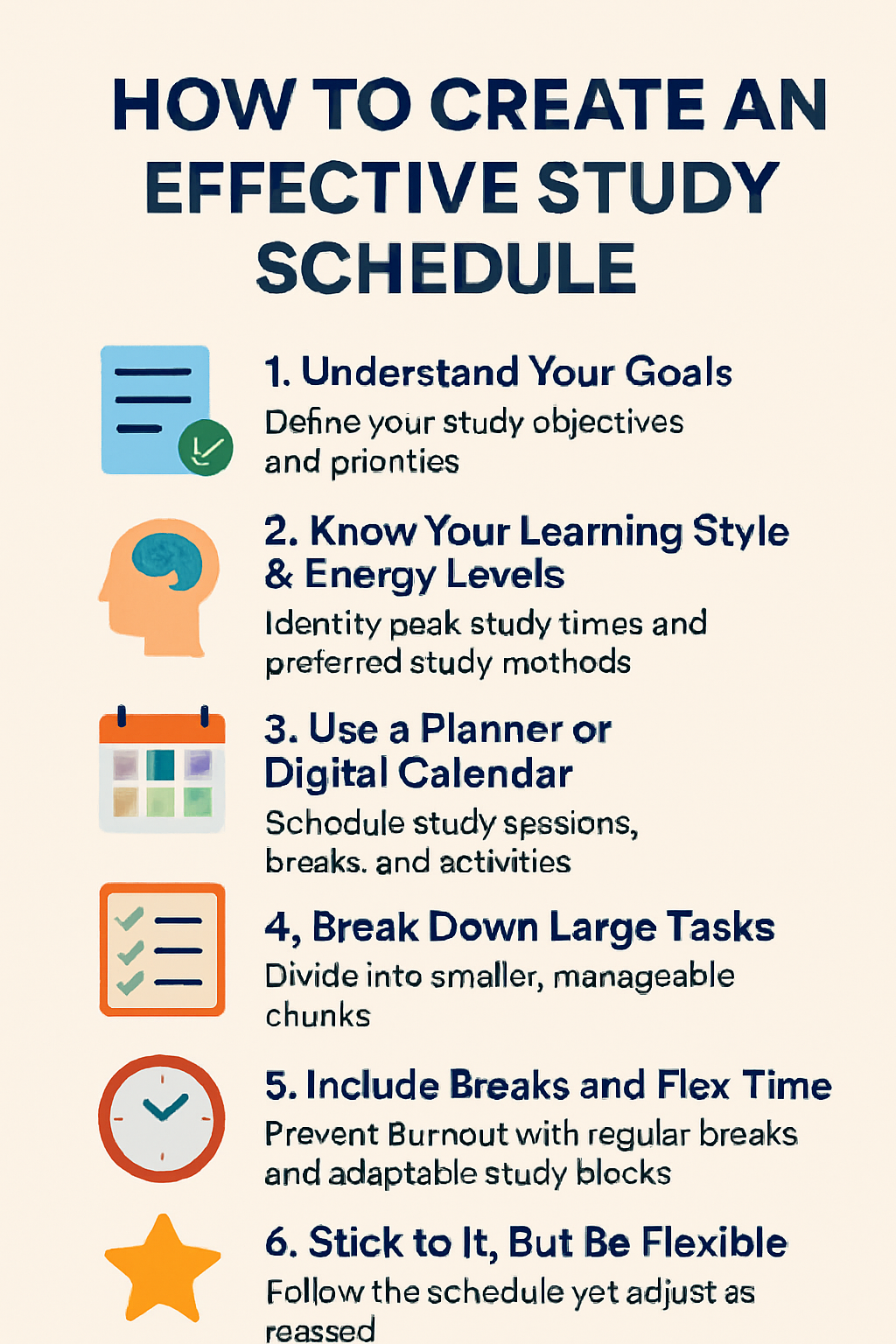 How to Create an Effective Study Schedule for Students
