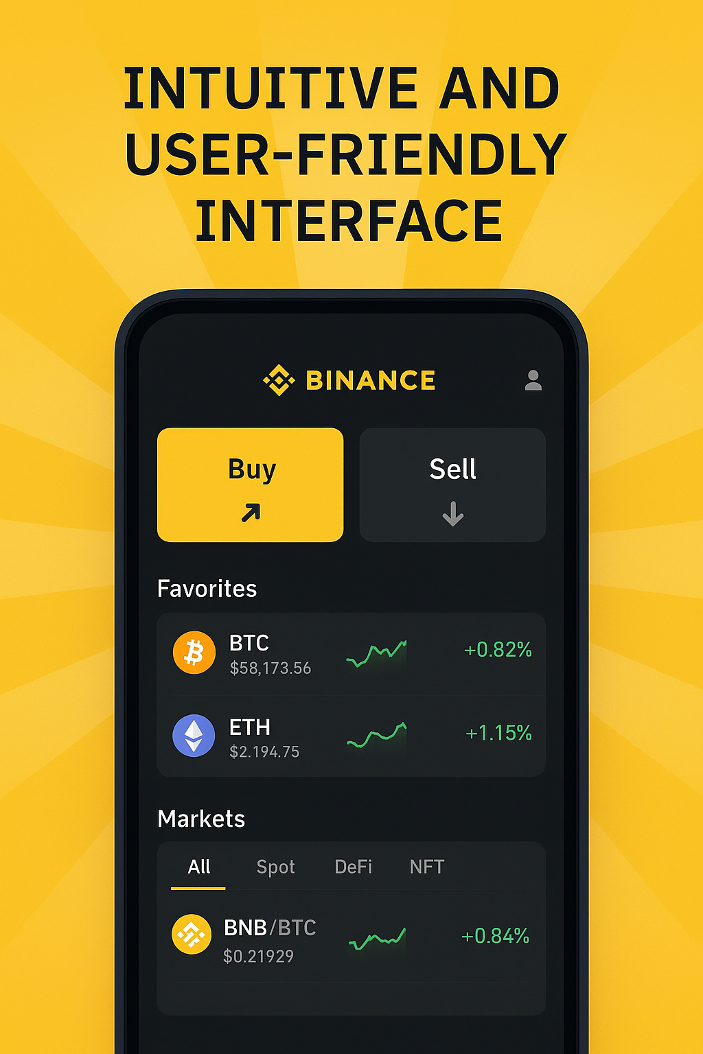 Important Pro Highlights of the Binance Application.