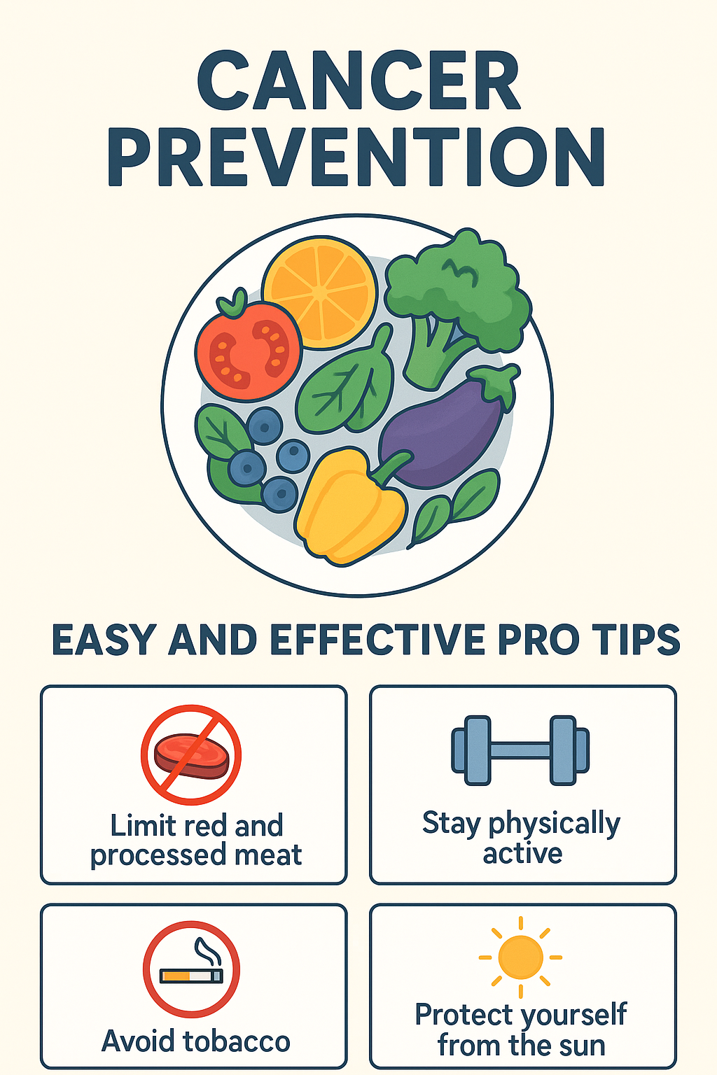 Cancer Prevention: Easy and Effective Pro Tips for a Health.