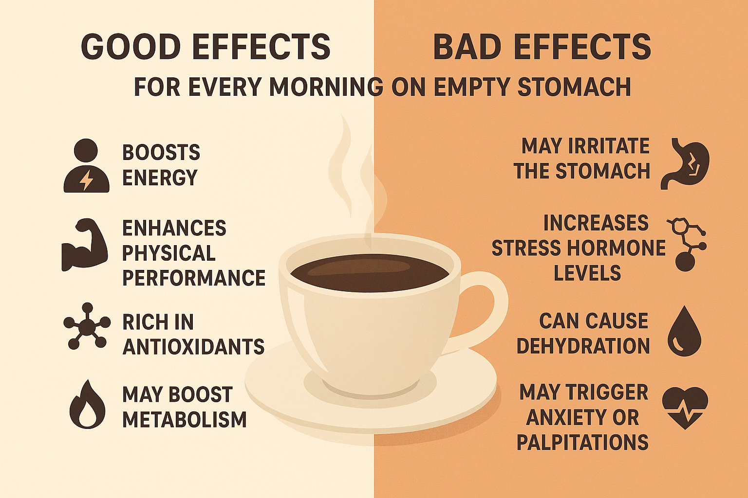 Benefits and Drawbacks of Drinking Coffee Every Morning.