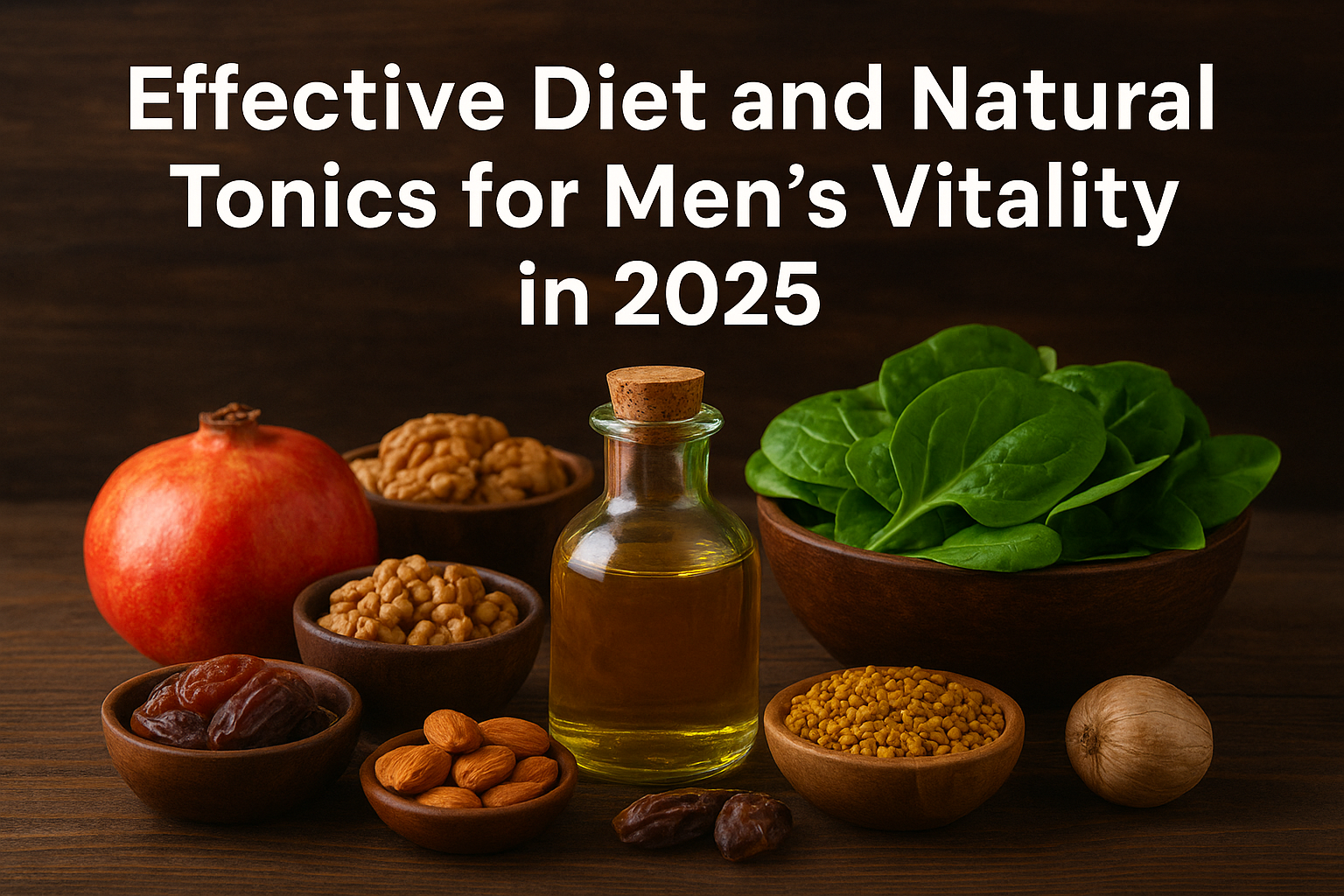 Effective Diet and Natural Tonics for Men’s Vitality in 2025