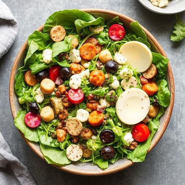Top 12 High-Protein Salads (Veg & Non-Veg) for Energy,