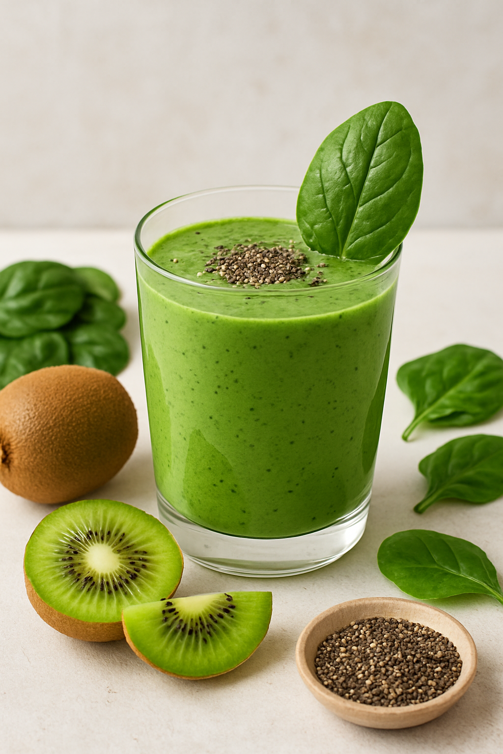 Top 5 Spinach and Kiwi Recipes for a Healthy Heart,superfood