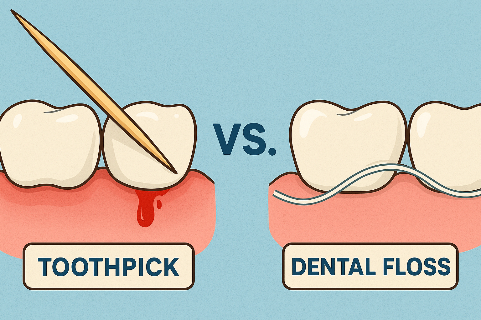 Immediately Stop Using Toothpicks to Avoid Dangerous effects