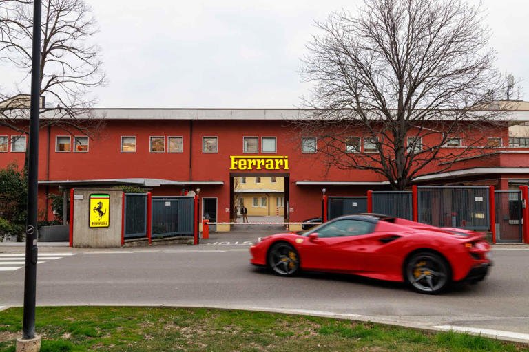 Ferrari Shares Fall: Elettrica EV Revealed Backlash