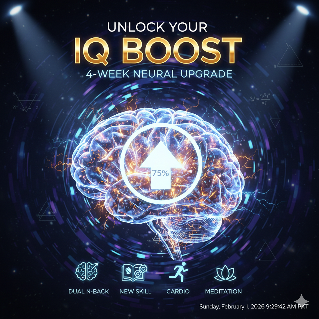 How to Improve IQ, HOW TO INSREASE COQNITIVE POWER FOR INTW