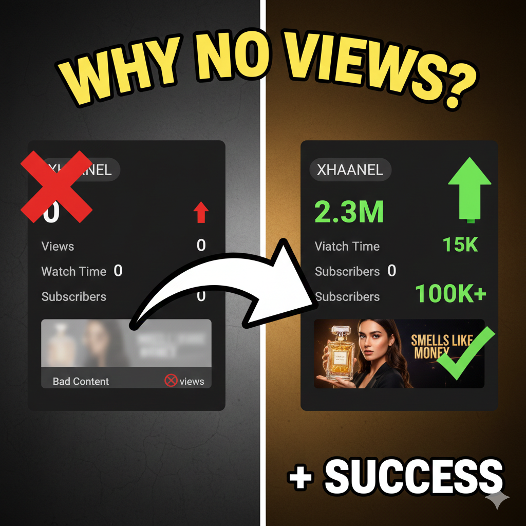 Why my channel is not getting any views. Check list