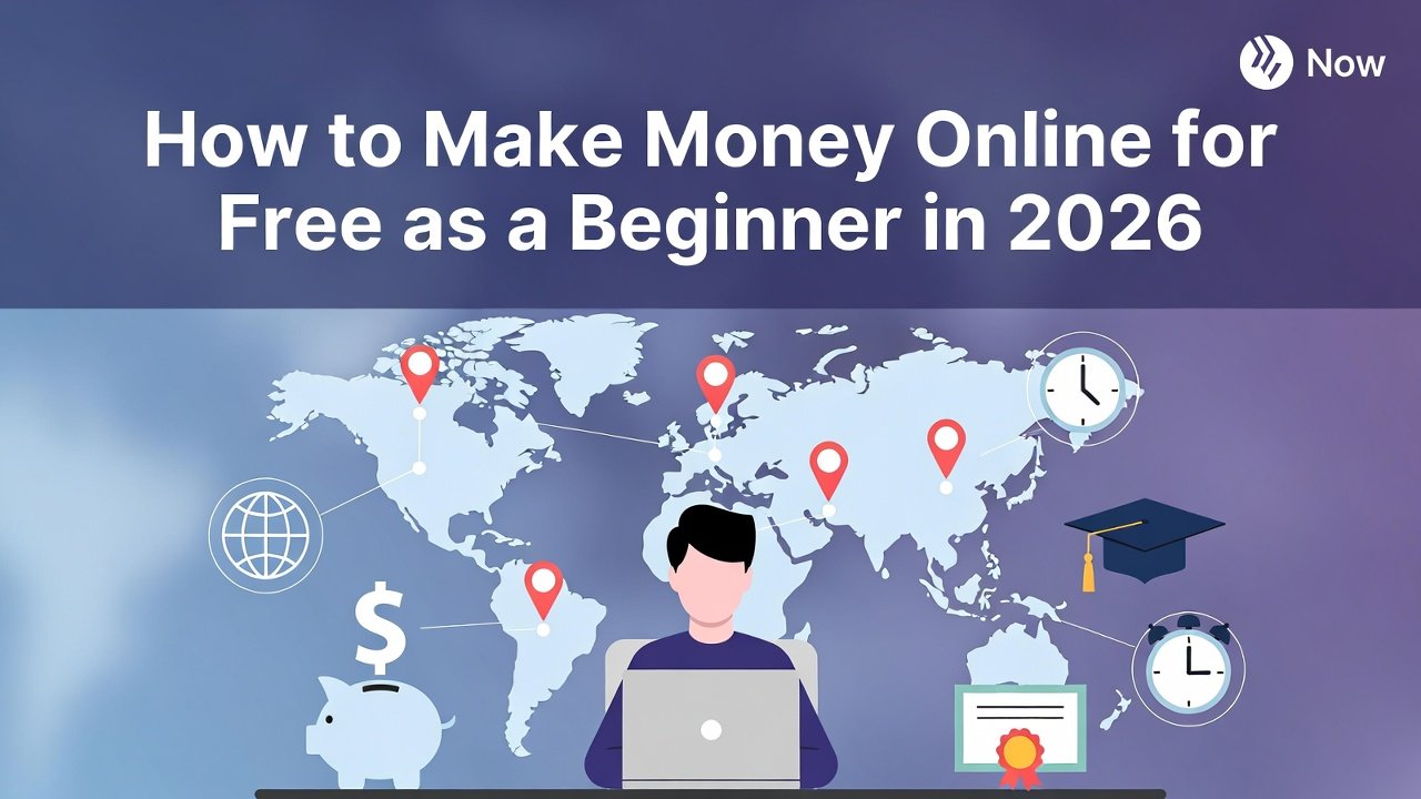 How to Make Money Online for Free as a Beginner in 2026