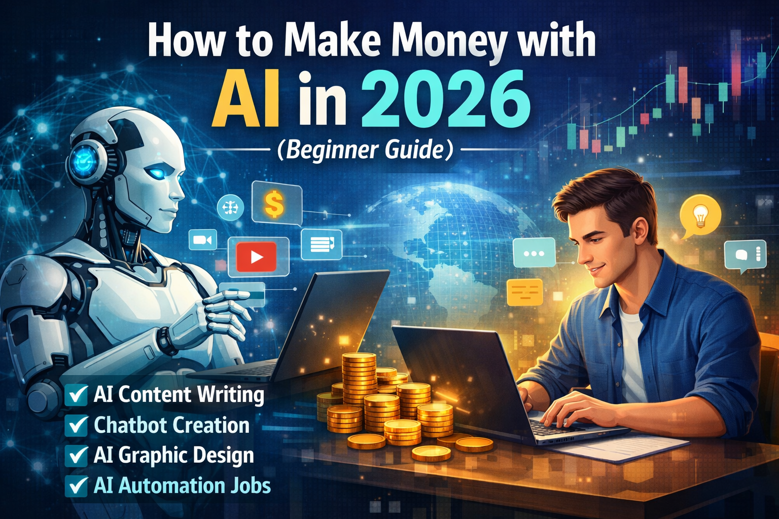 How to Make Money with AI in 2026 (Beginner Guide)