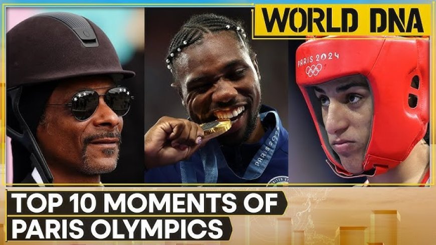 Top ten best moments from Paris 2024 Olympics games