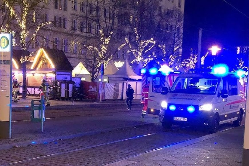 Dozens Injured as Car Hits Crowd at German Christmas Market