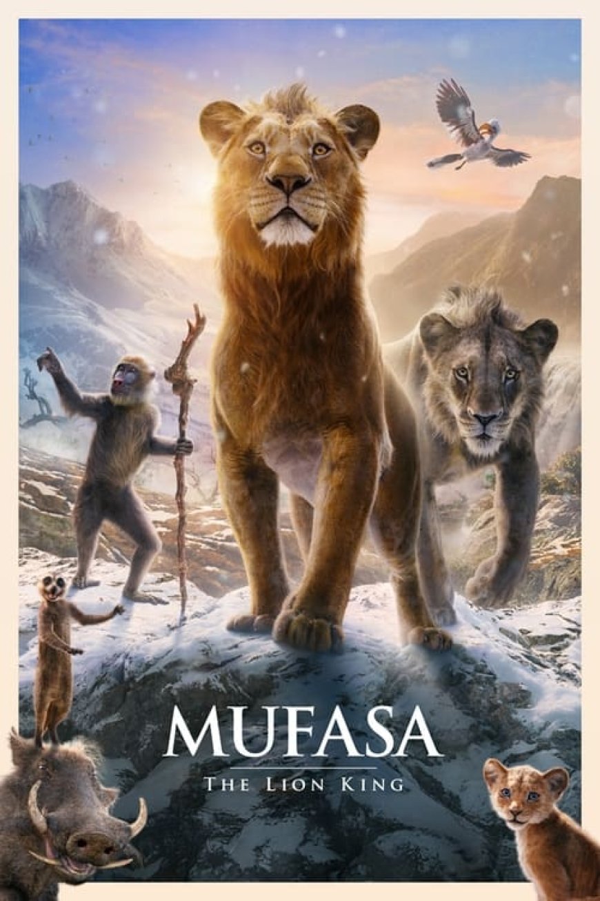 Rafiki relays the legend of Mufasa to lion cub Kiara, daughter of Simba and Nala, with Timon and Pumbaa lending their signature schtick. Told in flashbacks, the story introduces Mufasa as an orphaned cub, lost and alone until he meets a sympathetic lion named Takaâ€”the heir to a royal bloodline. The chance meeting sets in motion a journey of misfits searching for their destiny and working together to evade a threatening and deadly foe.