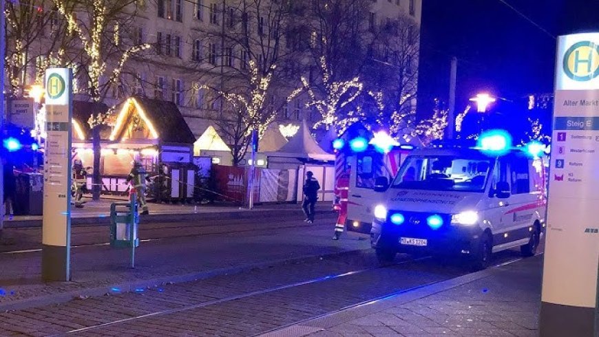 Dozens Injured as Car Hits Crowd at German Christmas Market