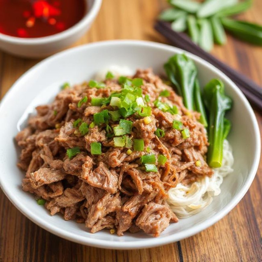How to cook Peking Shredded Beef