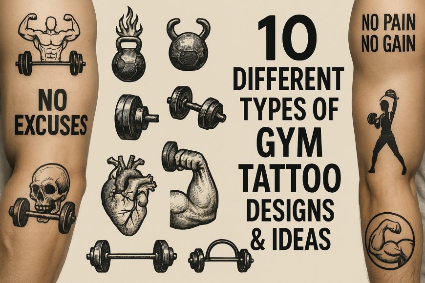 10 Different Types for Gym Tattoo Designs & Ideas