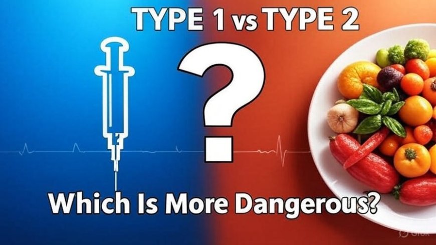 Diabetes Type 1 vs. Type 2: Which Is More Dangerous?