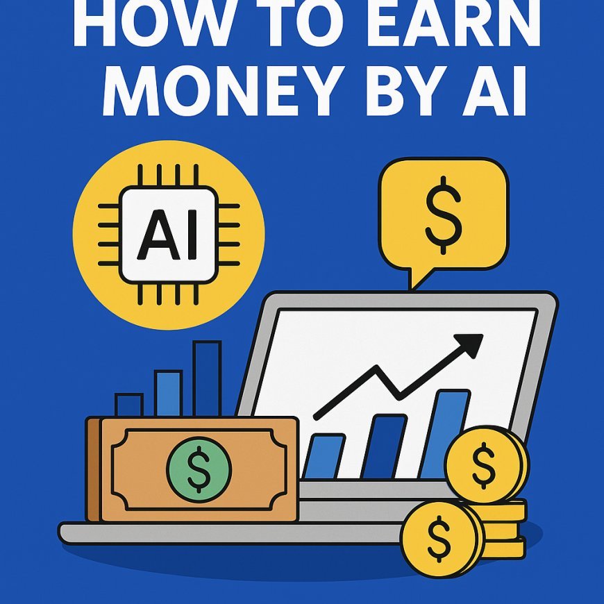 What is the easiest way to earn money using AI?