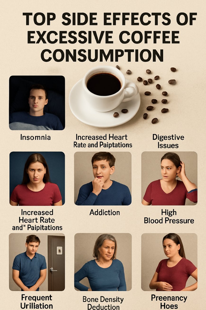 Top Health Risks of Drinking Too Much Coffee,